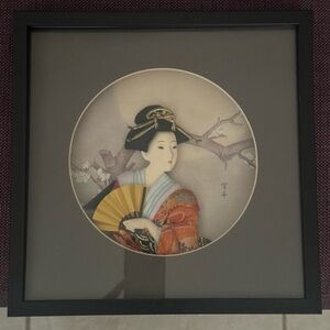 Japanese Traditional Wall Art (Oshi-e)